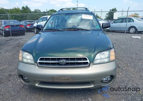 2000 Subaru Outback из США, поврежденный, VIN 4S3BH6754Y7633917